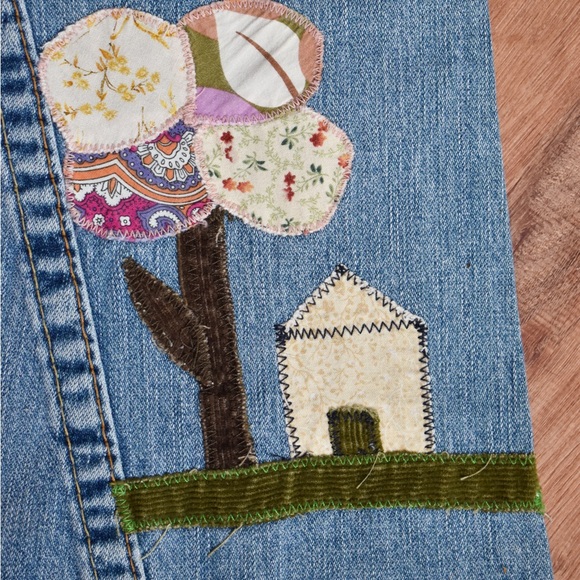 True Religion Y2K Ashbury Patchwork Jeans - Picture 8 of 13